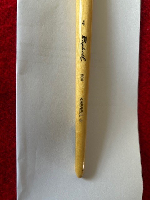 RAPHAEL KAERELL QUILL BRUSH 804-4 ~ free shipping in USA
