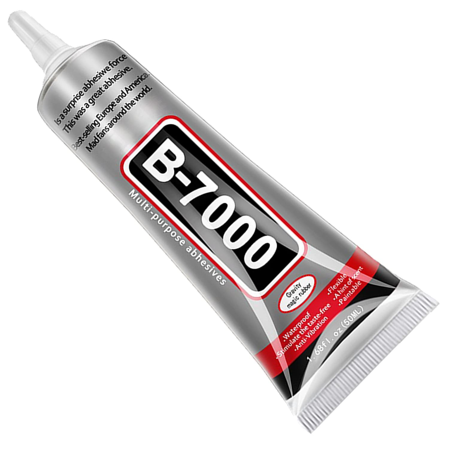 B7000 Jewelry Glue 50ml Clear Adhesive Rhinestone Fabric Phone Repair