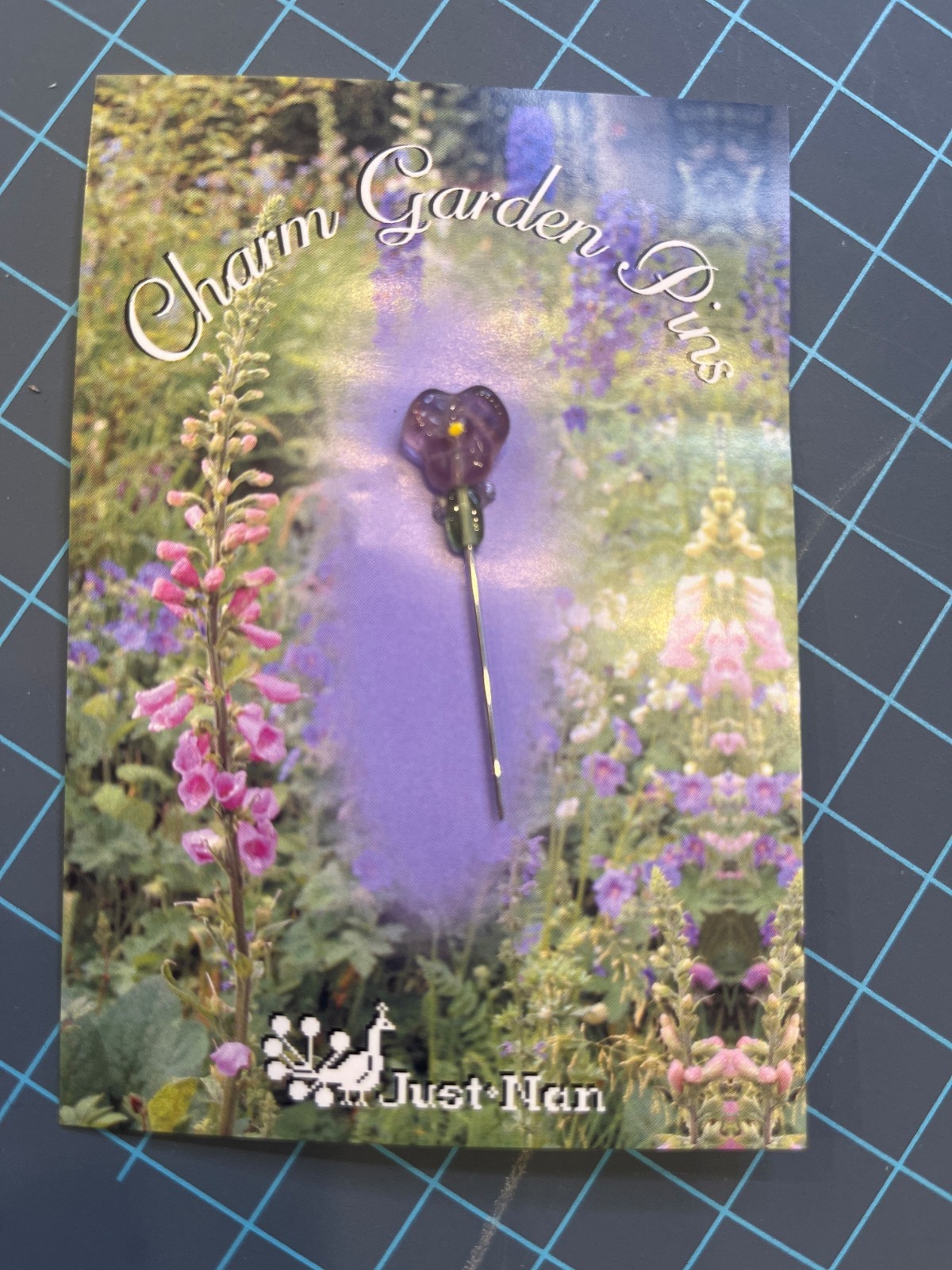 Just Nan Charm Garden Counting Pins – 5 Variations