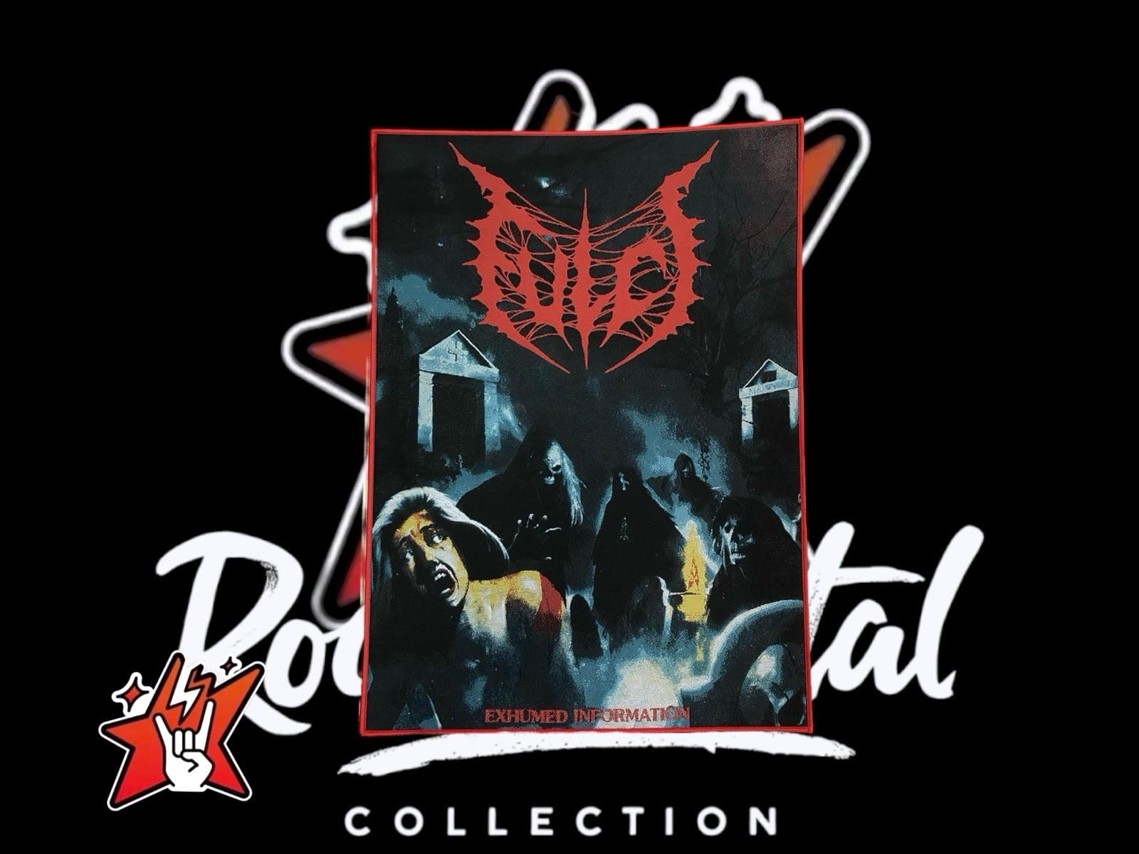 Fulci Official Exclusive Woven Patch Bolthower Death Entombed Obituary