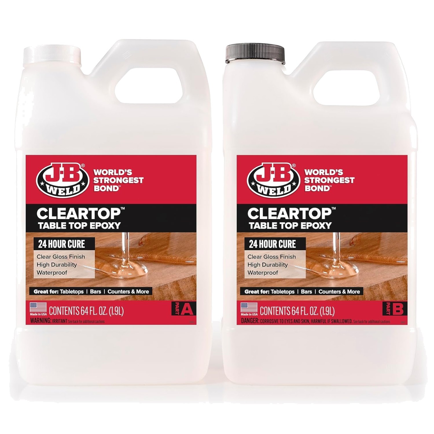 Impact-Resistant Clear Epoxy, 1 Gallon