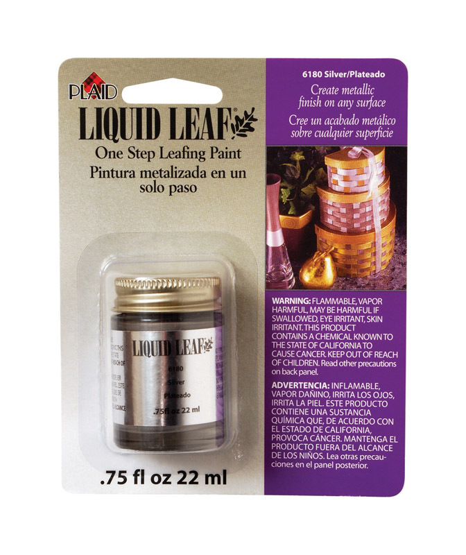 Liquid Leaf Craft Paint, Choose Classic Gold or Brass. Brand new, sealed.