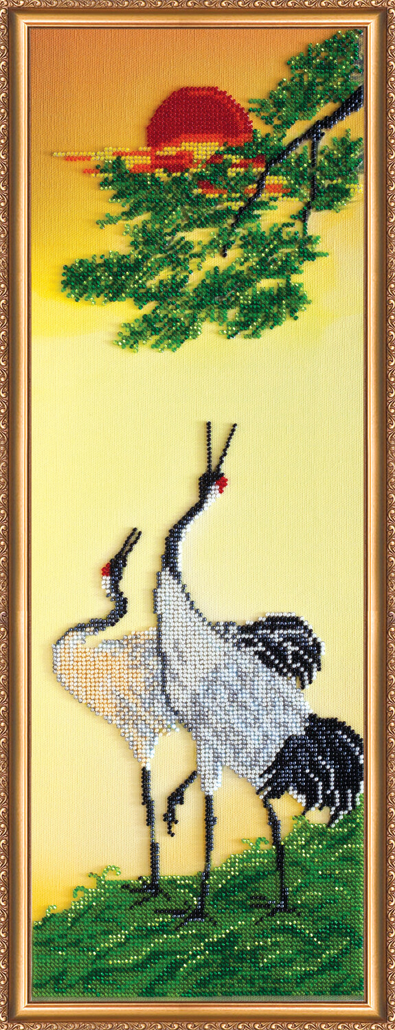 Bead Embroidery Kit “s Japan style – 1″ size 6.5″x19.7” / 16.5×50.0 cm