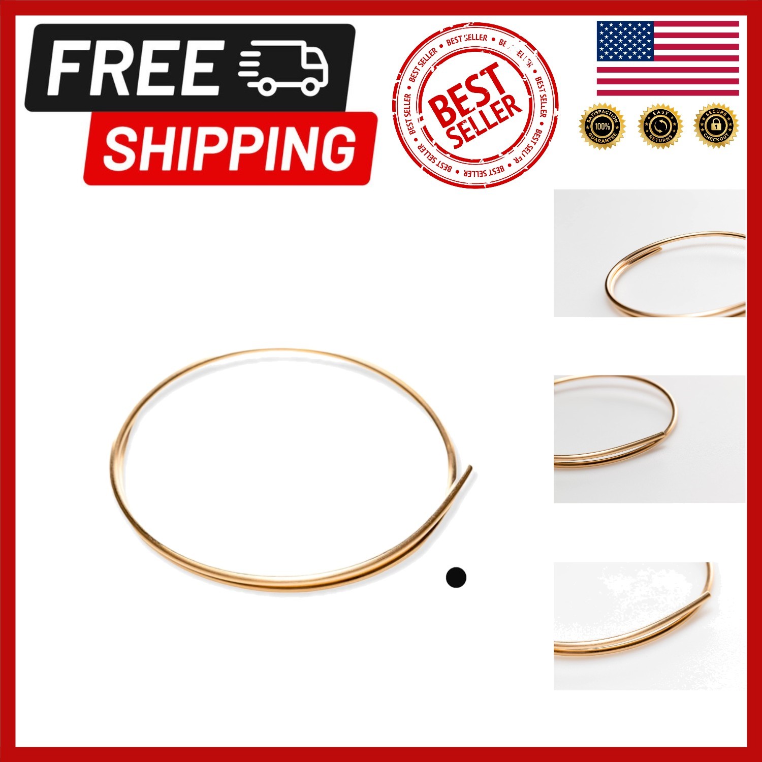 18 Gauge 14/20 Yellow Gold Filled Wire – Perfect for Elegant Jewelry