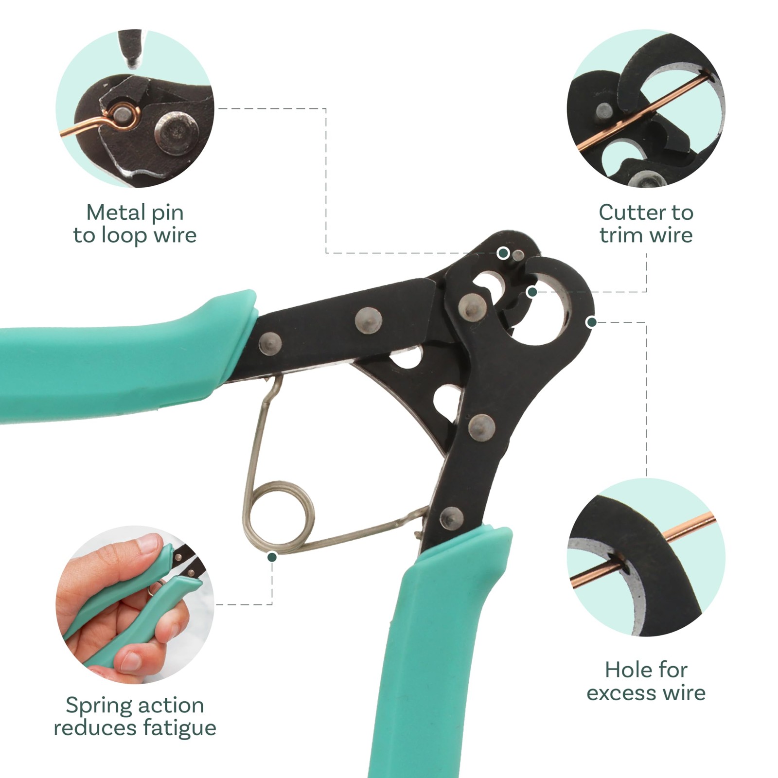 Vintaj Step Looper – Create and Trim Consistent 1.5 mm Loops for Jewelry Maki…