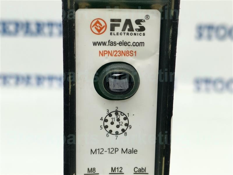FAS M12-12P Male NPN/23N8S1 Distribution Box 30 Days Warranty Fast Shipping