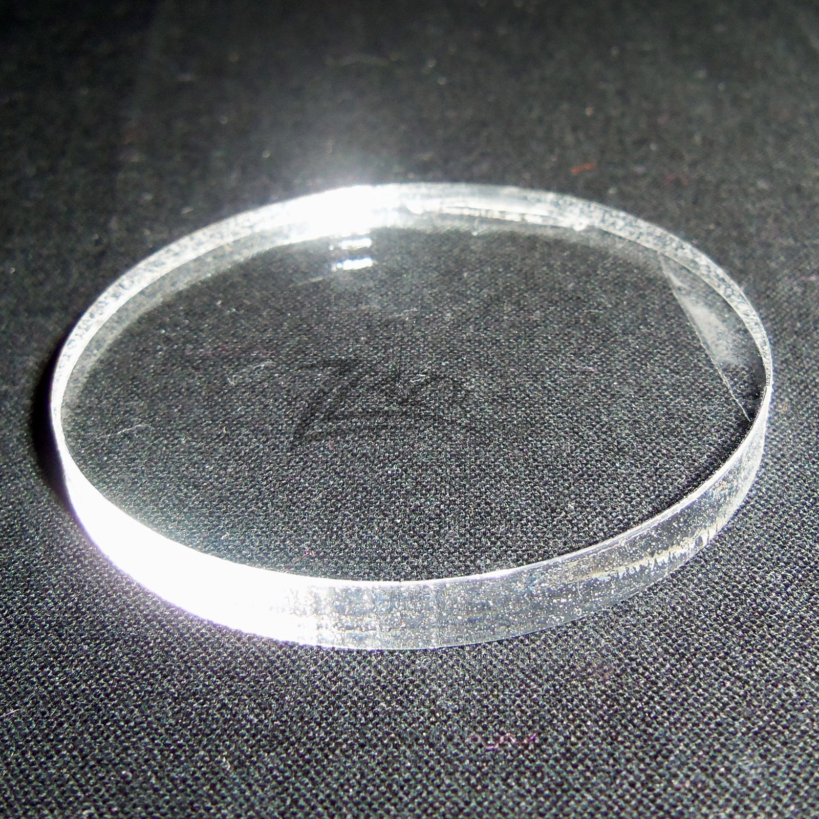 (1) 5.25″x1/4″ THICK LARGE Acrylic Circle Disc Plexiglass Plastic Wafer Craft