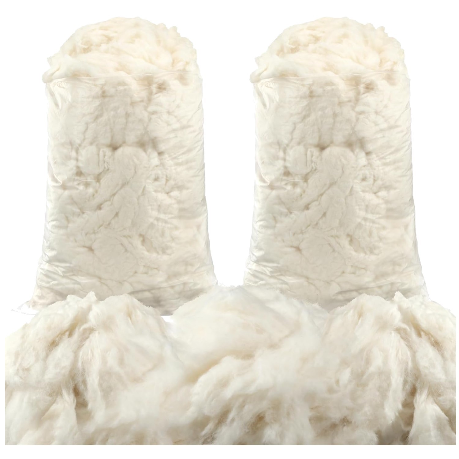 Organic Cotton Stuffing 1000g – Soft Filler for Crafts