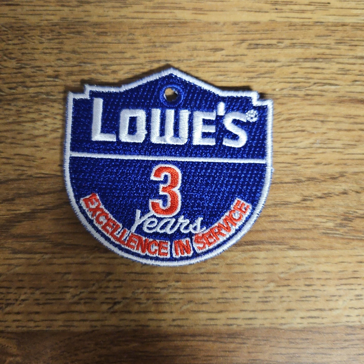 Lowe’s 3 Years EXCELLENCE IN SERVICE Patch Never Worn