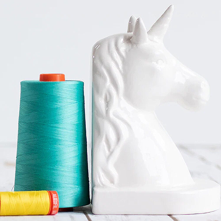 Aurifil Mako 50wt 100% Cotton Thread – 1 Cone x 6452 Yards Each
