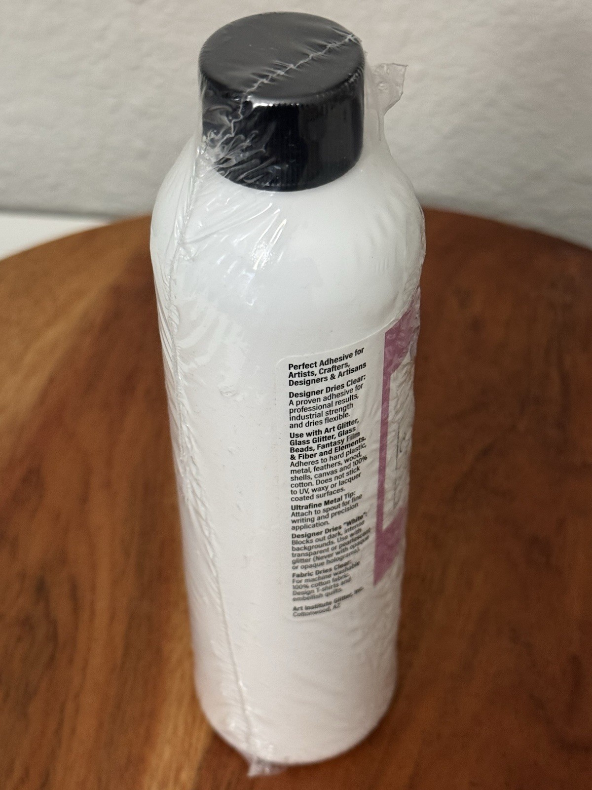 Art Glitter Designer Aries Clear Adhesive Non-Toxic Water Based – 8oz