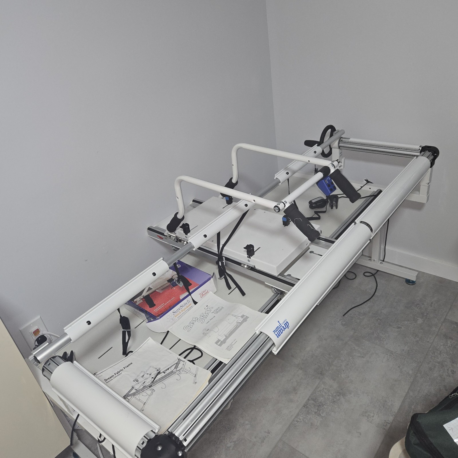 THE Dream Fabric Frame with Stitch Regulator and Upper Carriage Kit