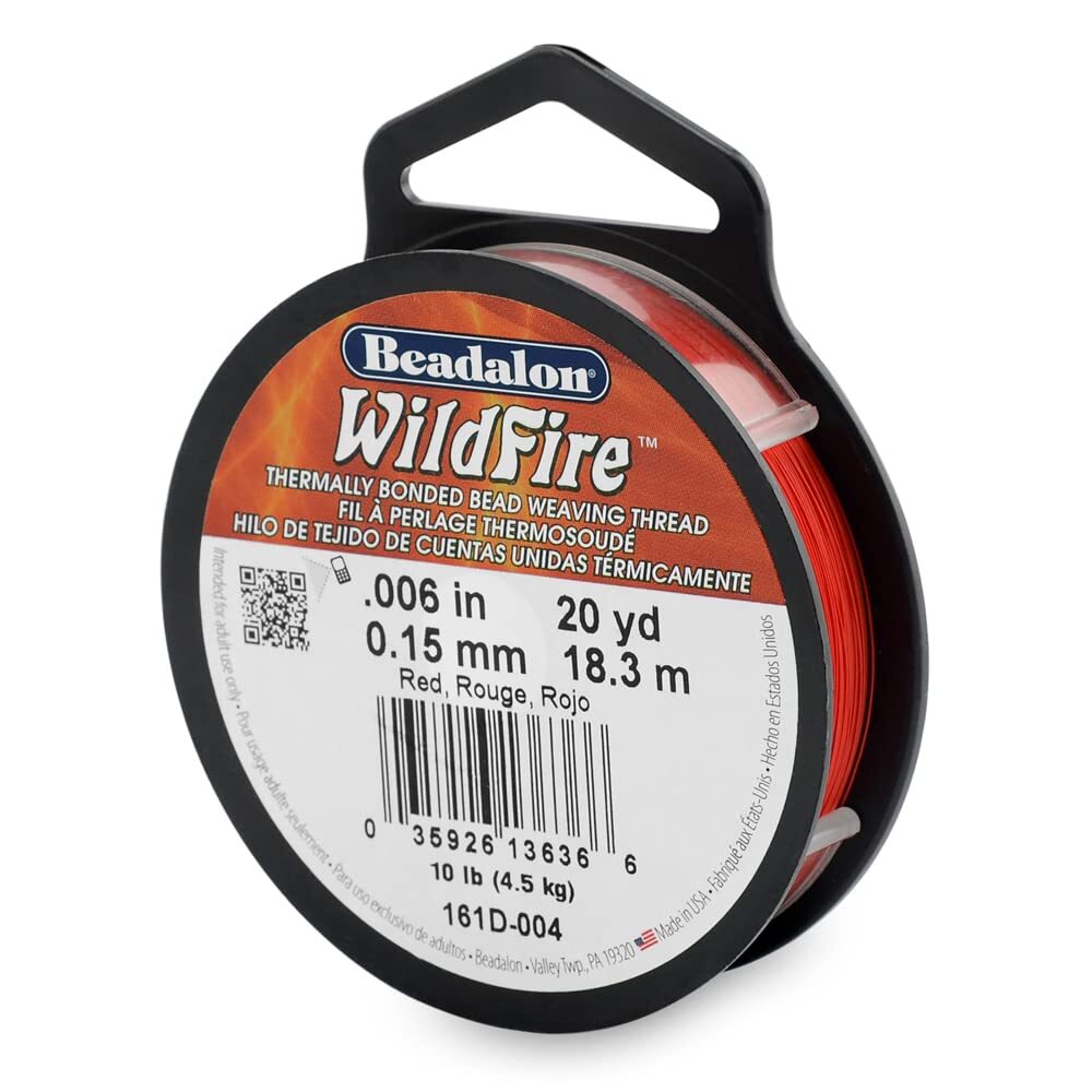 Wildfire .006 in 0.15 mm Break Strength 10 lb / 4.5 kg Red 20 yd / 18 m