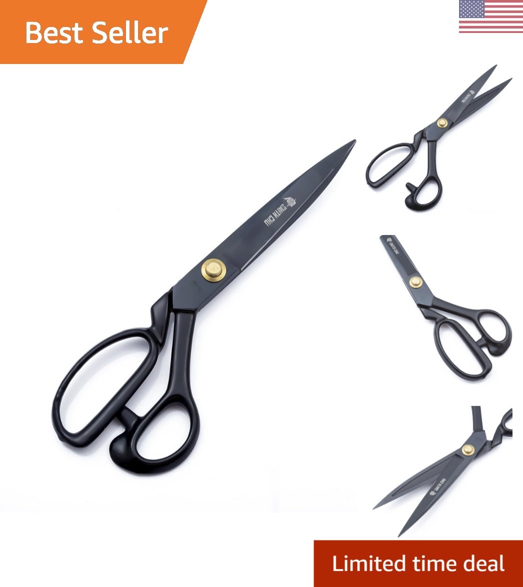 11-Inch Heavy Duty Tailor Scissors for Fabric & Leather – Professional Shears