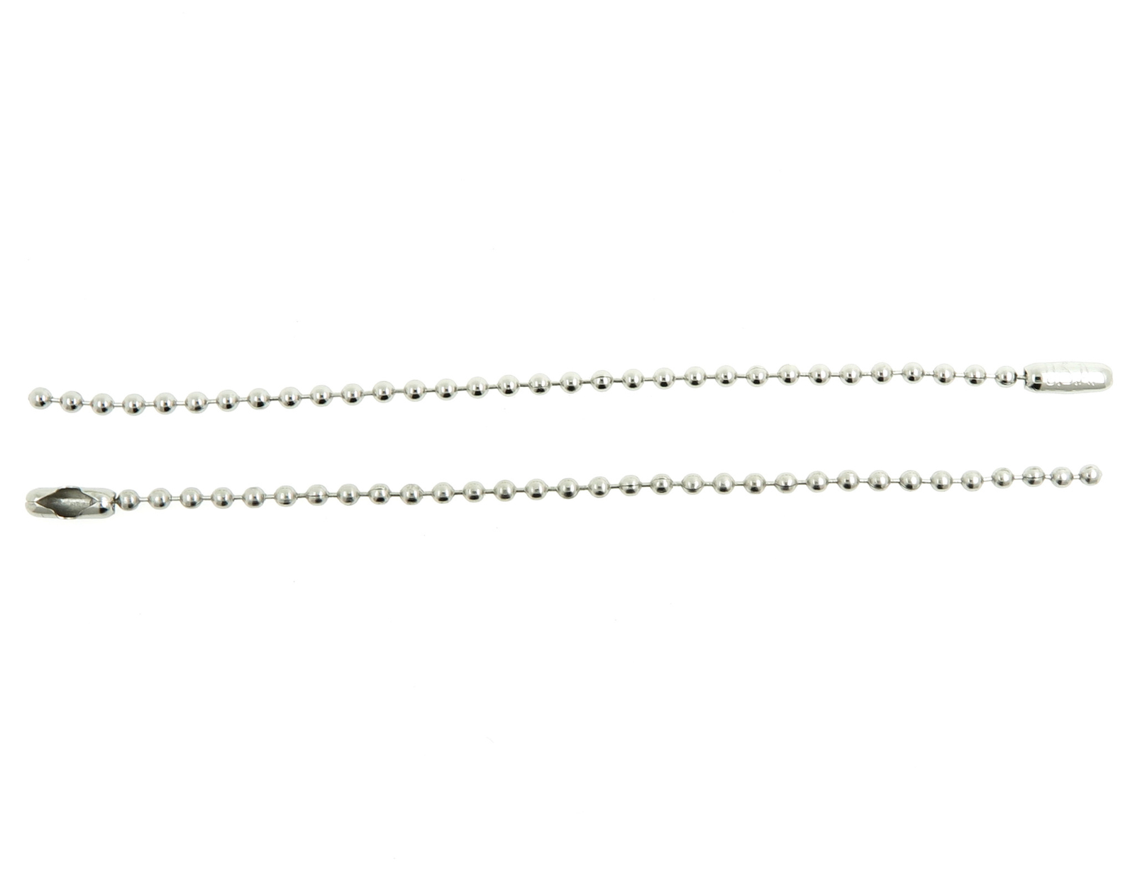 Stainless Steel 4.5″ Inch Ball Key Chains Made in USA – Pack of 100