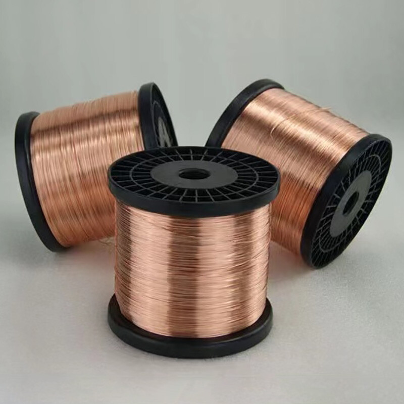 Copper Wire Bare Round Solid Rotor Coil Starter Solenoid Rewinding. 0.2mm to 5mm