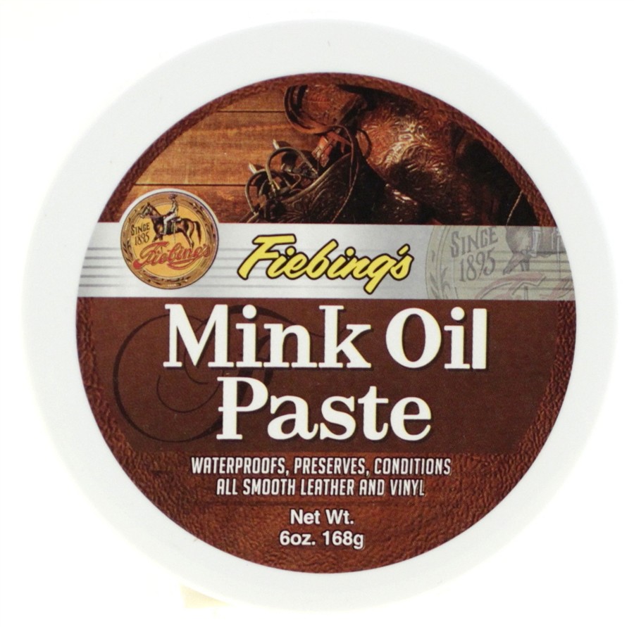 Fiebing’s Mink Oil Paste For Smooth Leather And Vinyl 6oz