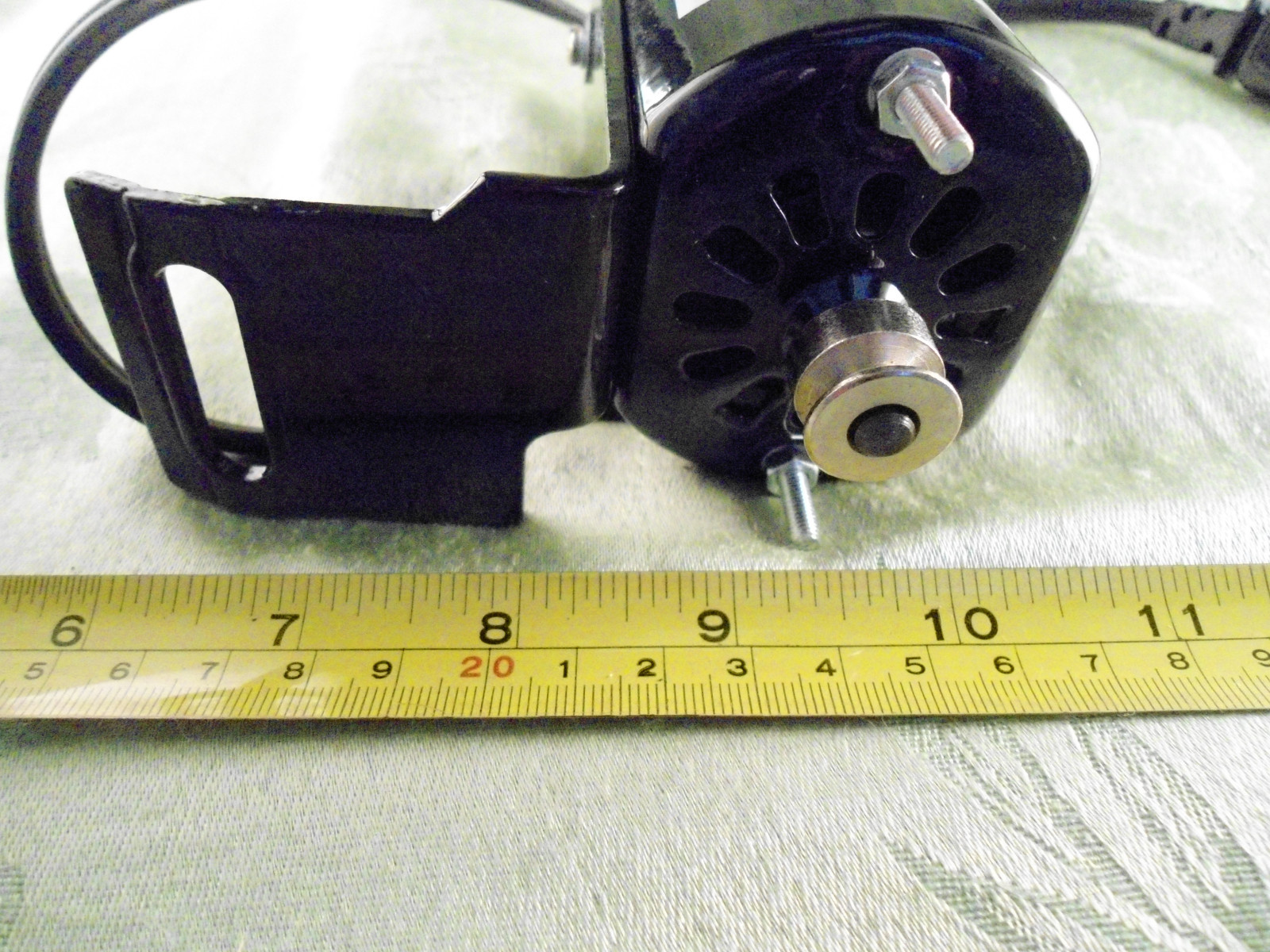 Alphasew Sewing Machine MOTOR with L-Bracket # NA35L Universal Fit Singer Viking