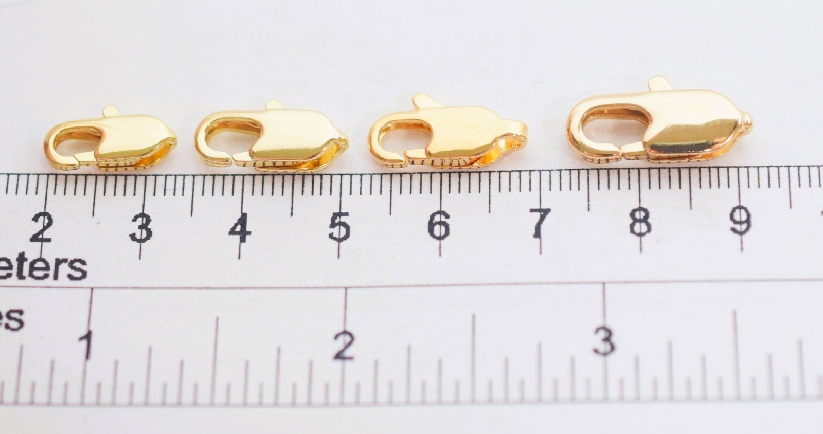 Gold Filled EP Lobster Claw Clasp,18 Kt/14 Kt For Jewelry different sizes