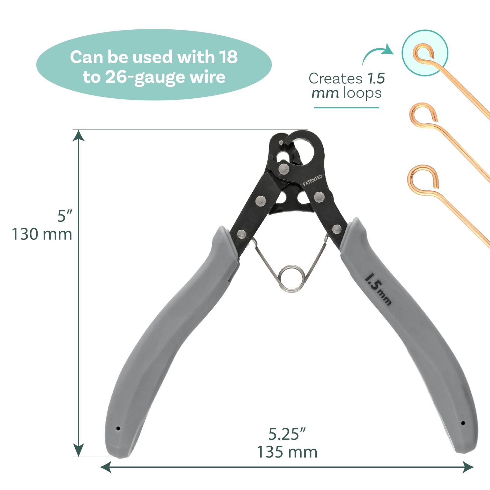 The Beadsmith One Step Looper – Create and Trim Consistent 1.5 mm Loops for