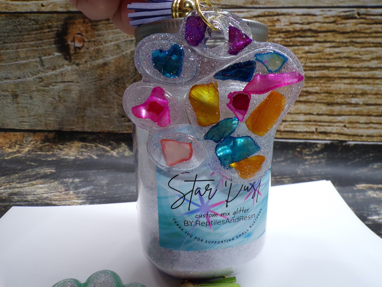 Star dust fine & ultra fine Glitter Mix (2oz) by ReptilesAndResin