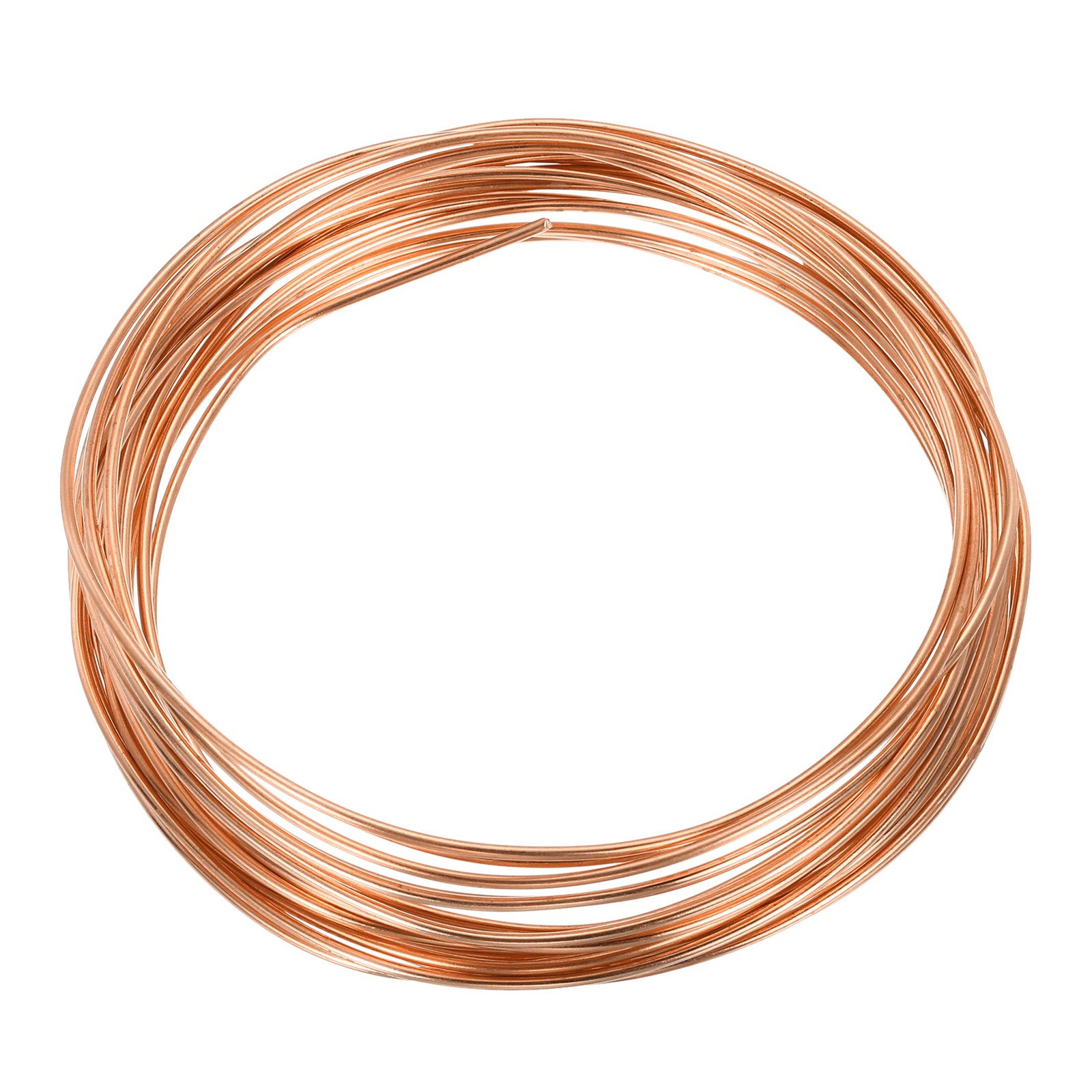 1pcs 14 Gauge 5m Craft Wire Beading Wire for Jewelry Making DIY(Rose Gold)