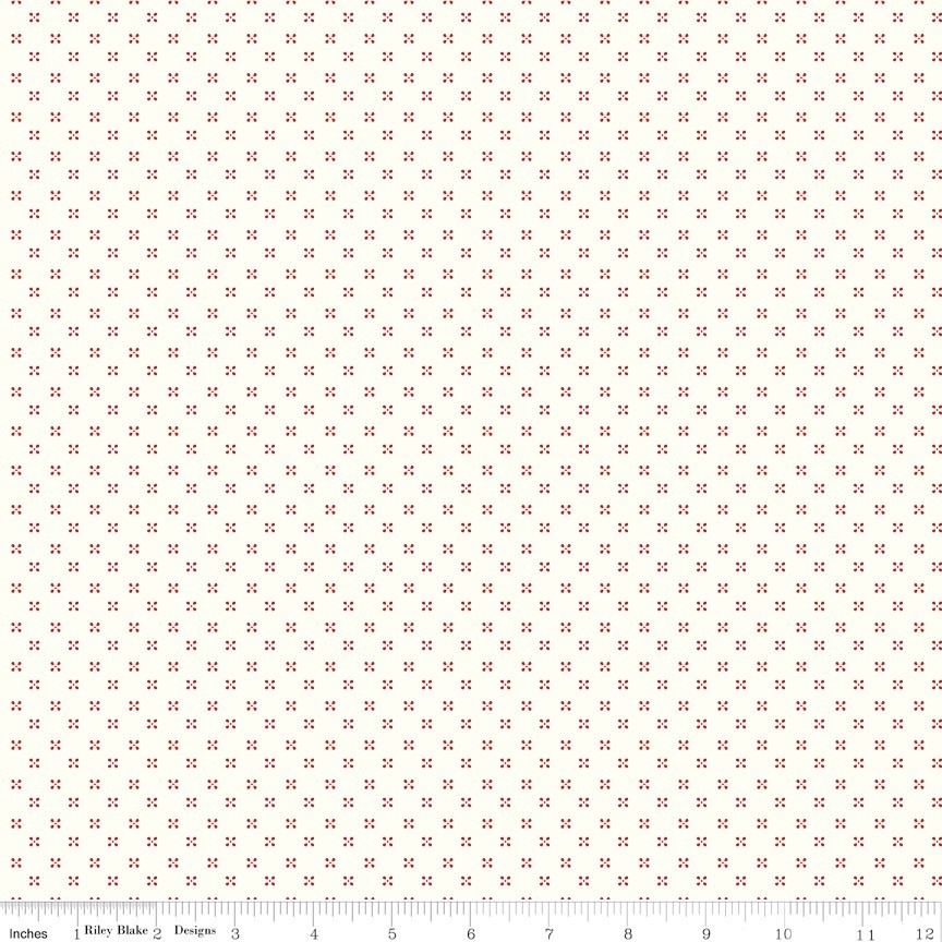 Radiant Ruby ~ 5″ x 5″ Squares, Riley Blake $3.99 Ships ANY Amount Of Fabric