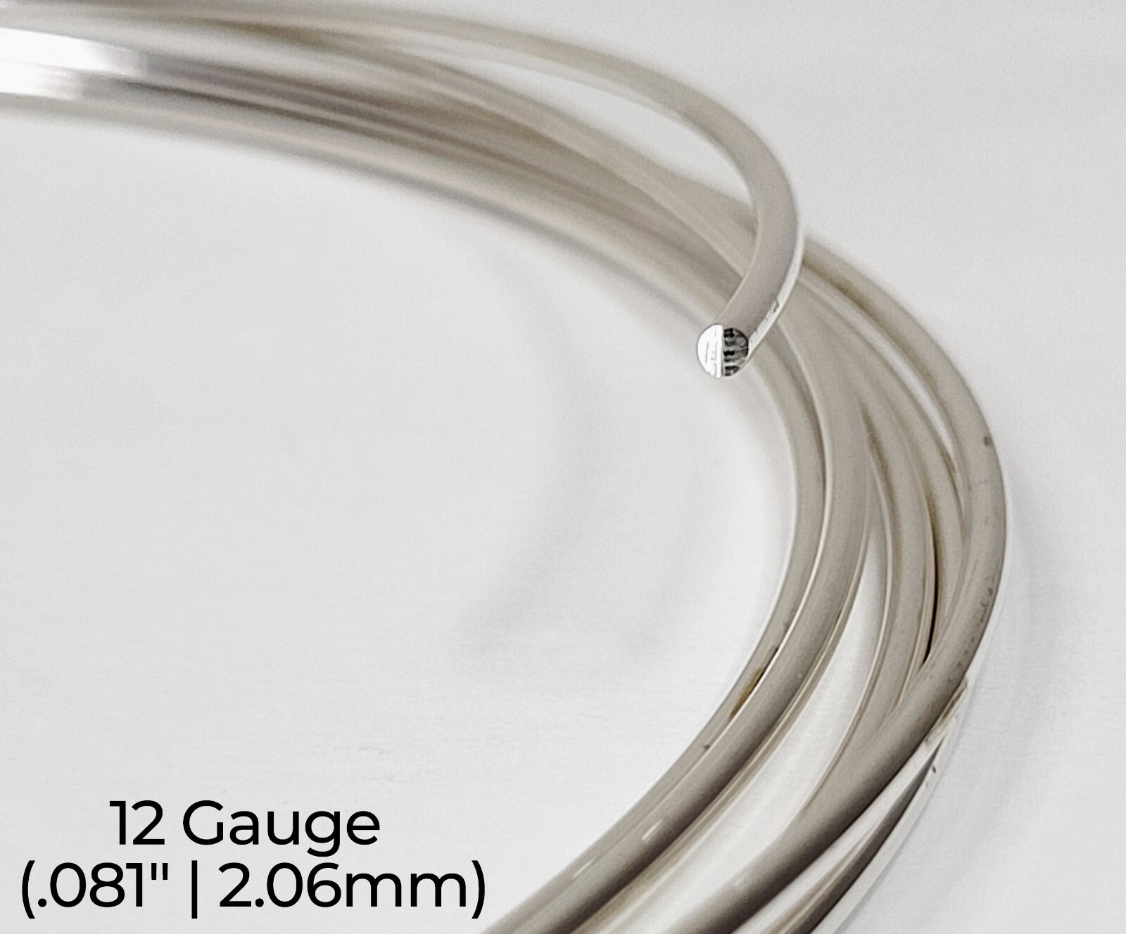 925 Sterling Silver Wire | Round | Dead Soft | 10-32 Gauge | 1-10 Ft | USA