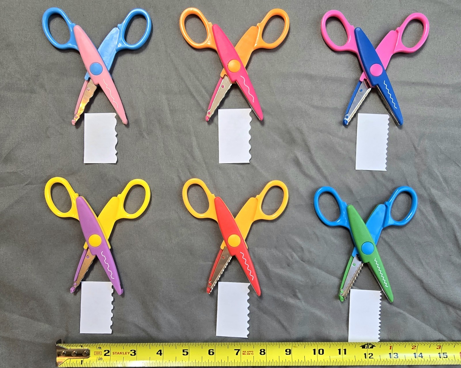 Choose Your Style (1) Craft Scissors Decorative Edge for Kids, Zig-Zag Wavy Fun