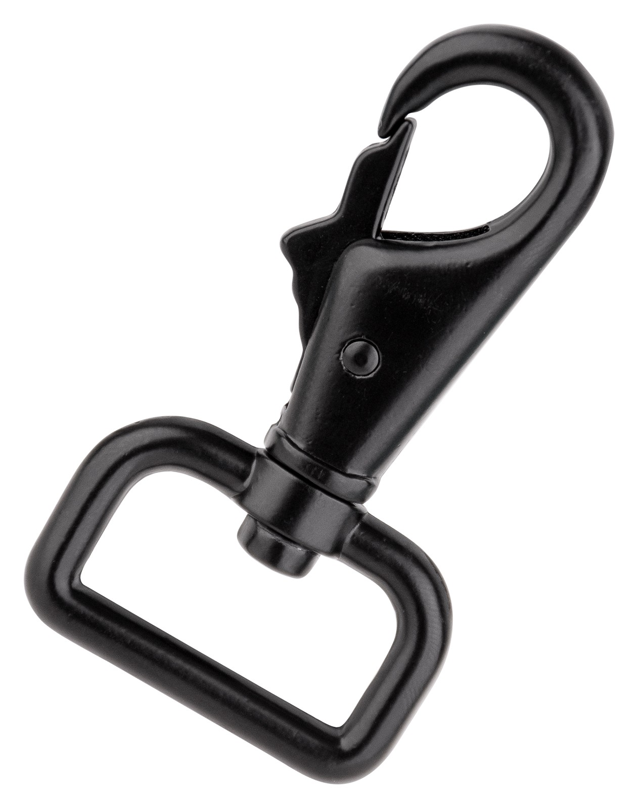 10 – 1 Inch Black Lever Swivel Snap Hook Closeout