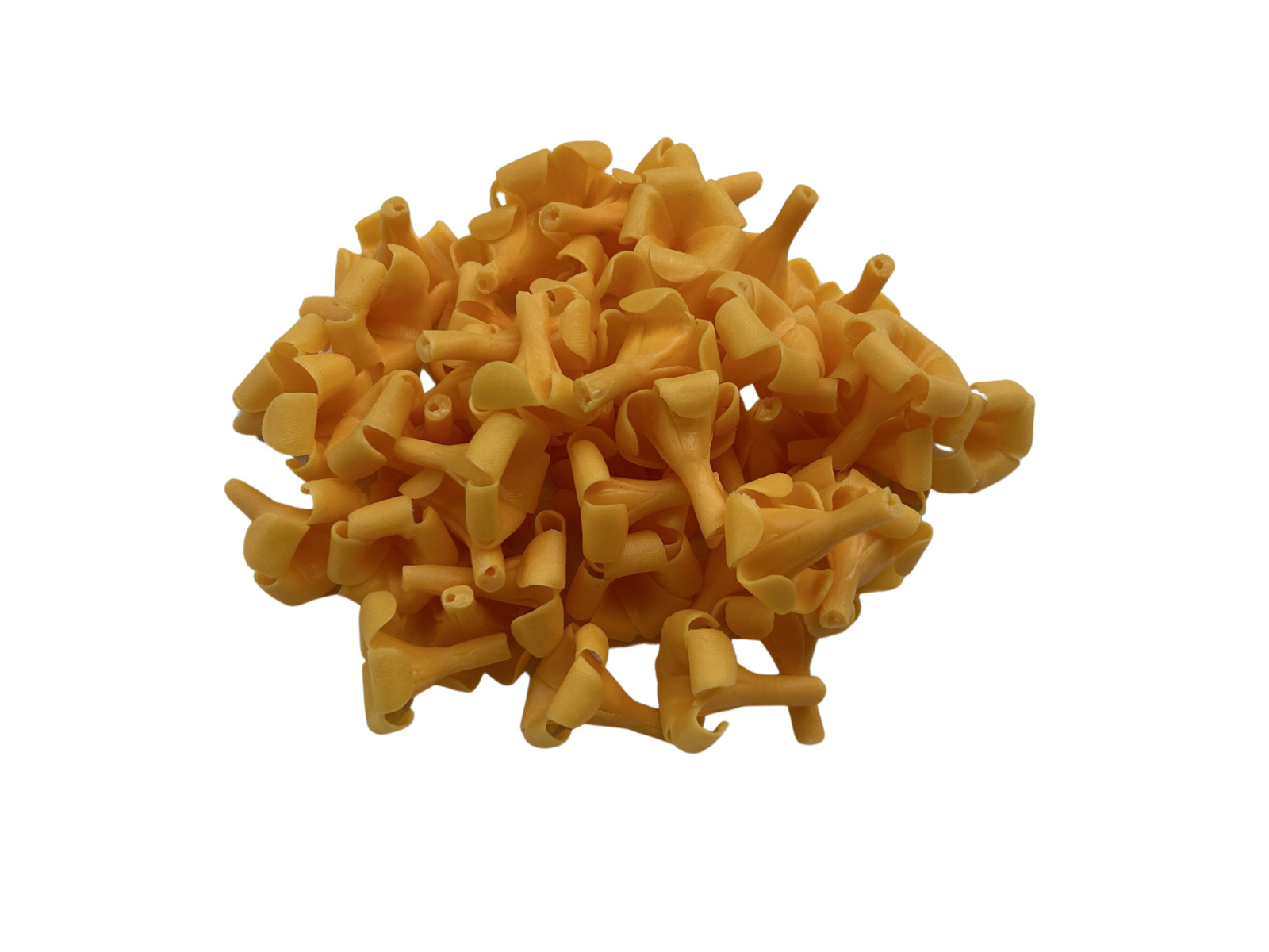 100 PCS Puakenikeni Clay Beads (2.5 cm) for Jewelry Making, Lei, Craft Supplies