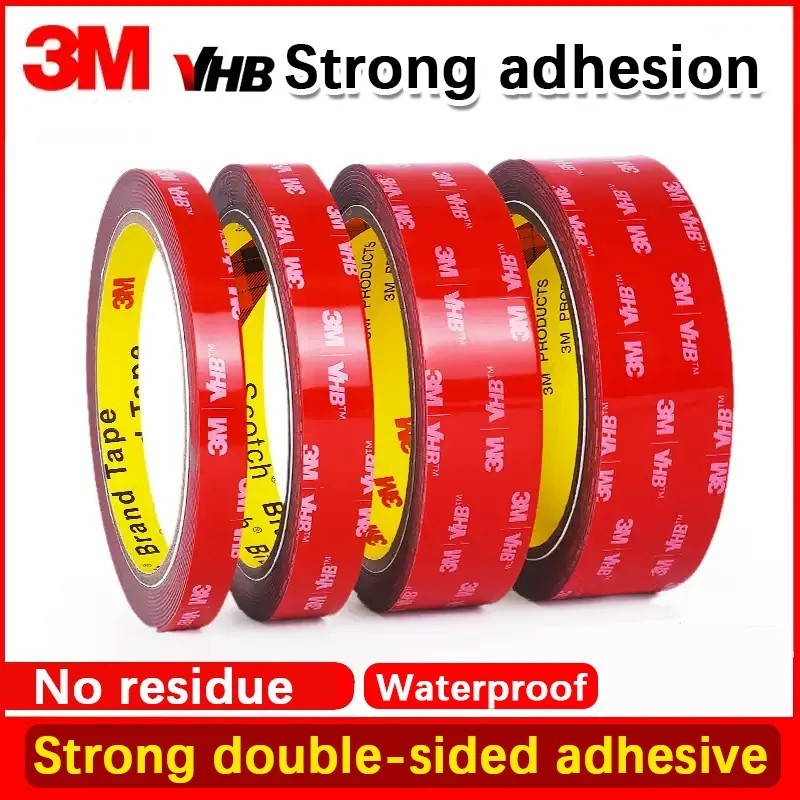 3M VHB Double Sided Tape Heavy Duty Mounting Tape for Car, Home and Office