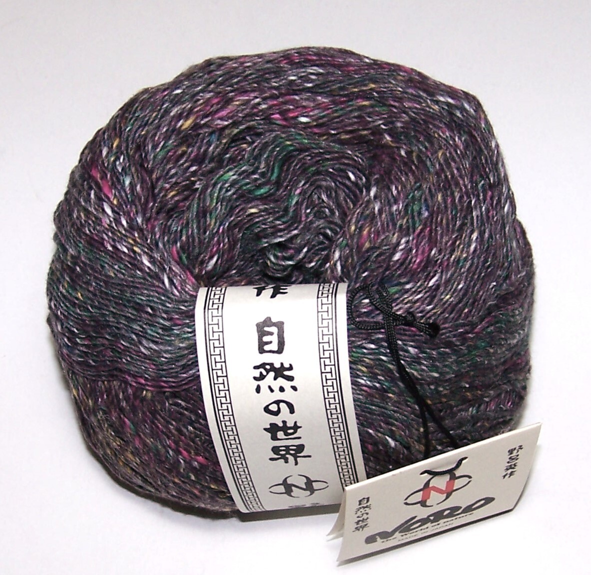 660 yard ball of NORO KAKIGORI Cotton and Silk sport yarn color #24 ATAMI