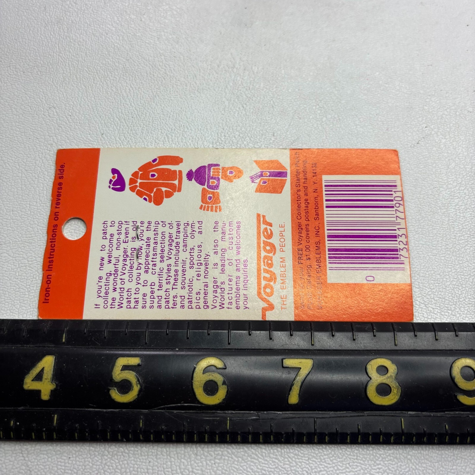 Vtg Orig Voyager Brand w $1.69 Label South Carolina PRETTY GIRL DRESS Patch 55J3