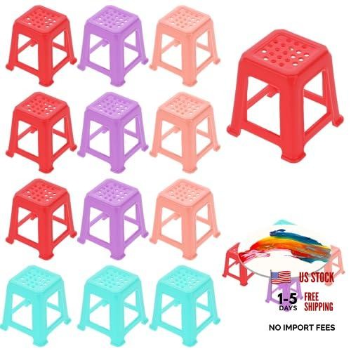 12 Pcs Canvas Stands for Mini Canvas Feet Risers – Fluid & Acrylic Pouring