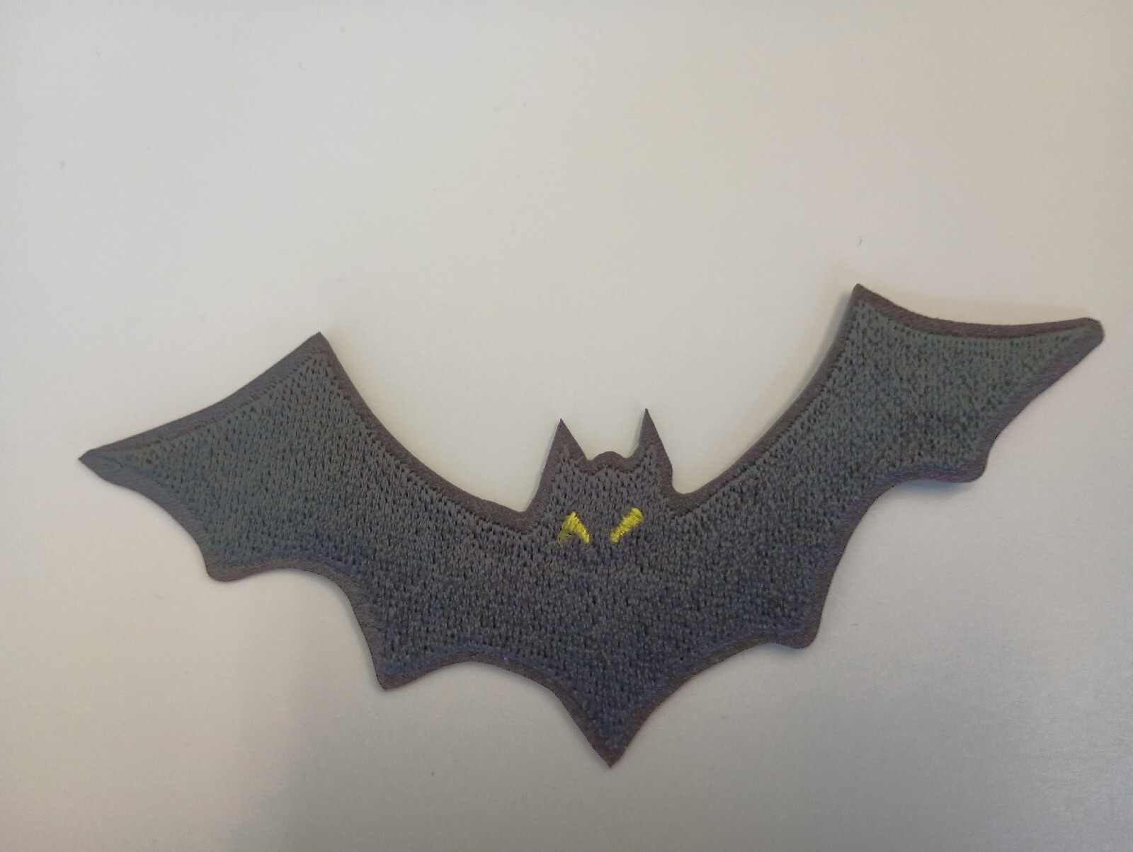 Flying Bat 4.5 Inch Iron On Patch
