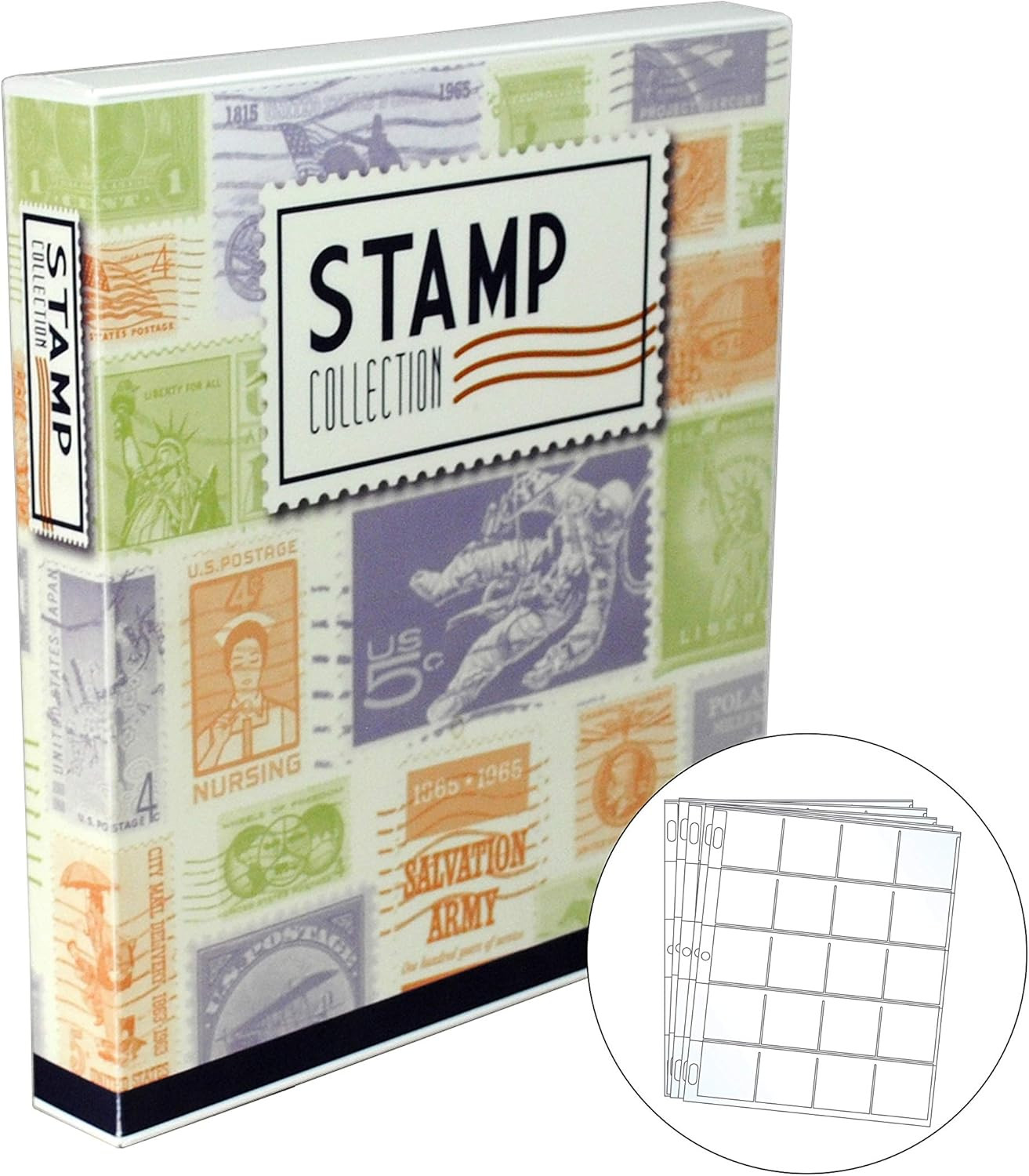 Stamp Collection Binder Kit