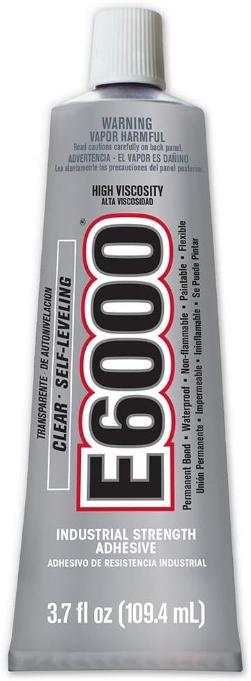 E6000 – 220011 High Viscosity Adhesive, 3.7oz , Clear – Pick your Quantity