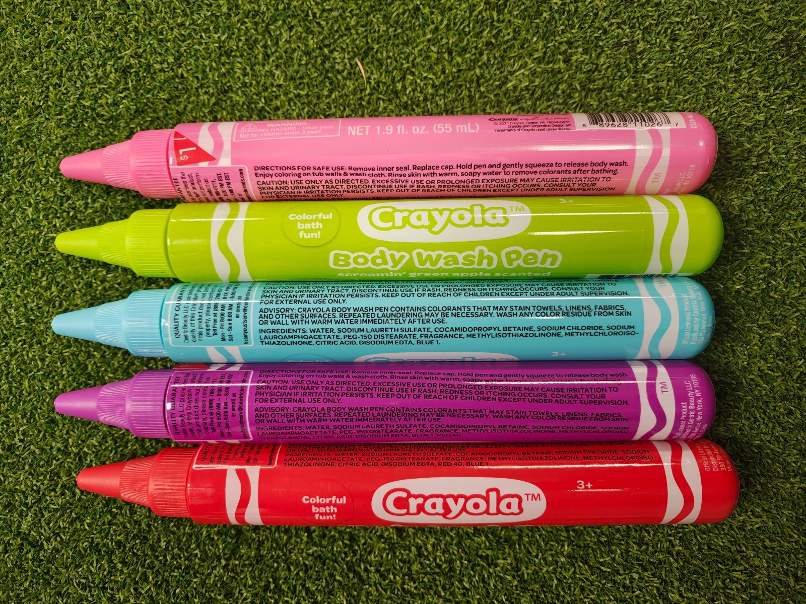 Crayola Body Wash Pens Assorted Colors – New Box of 39 Pens 5 Scents Free Ship!