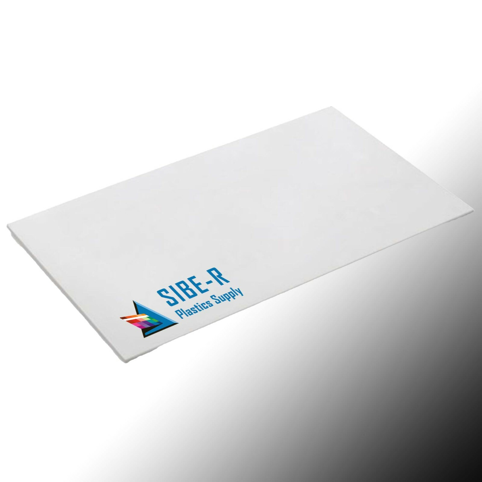 WHITE POLYSTYRENE PLASTIC SHEET .125″ 1/8″ STYRENE YOU PICK SIZE ^