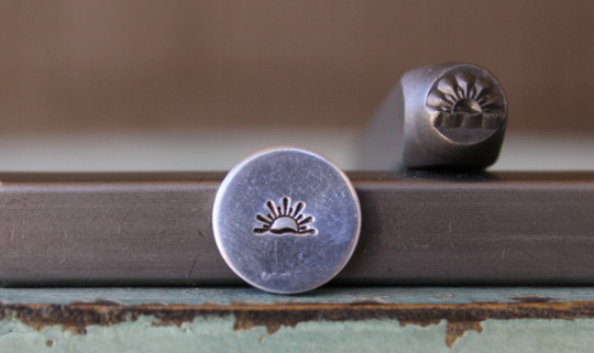 SUPPLY GUY 5mm Sunrise/Sunset Metal Punch Design Stamp SGCH-407
