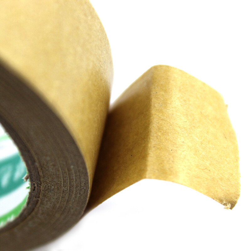 24mm 36mm 48mm 72mm Brown Self Adhesive Kraft Paper Packaging Tape Eco-Friendly