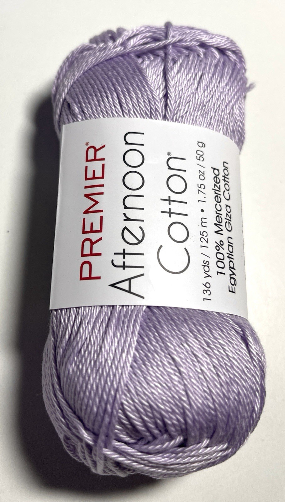 PREMIER AFTERNOON COTTON. 1 Ball. HEATHER. I Combine Ship, see details.