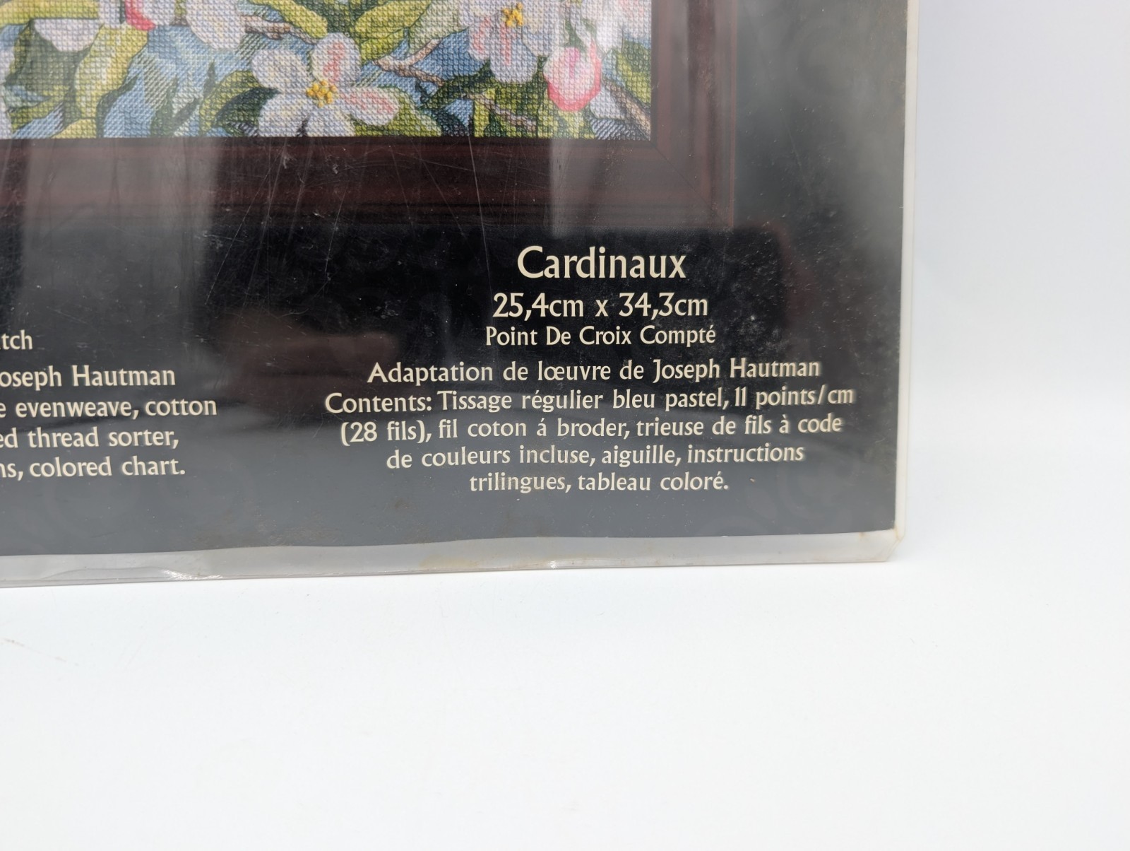 Counted Cross Stitch Kit BUCILLA Heirloom Collection CARDINALS 45479 Discontinue