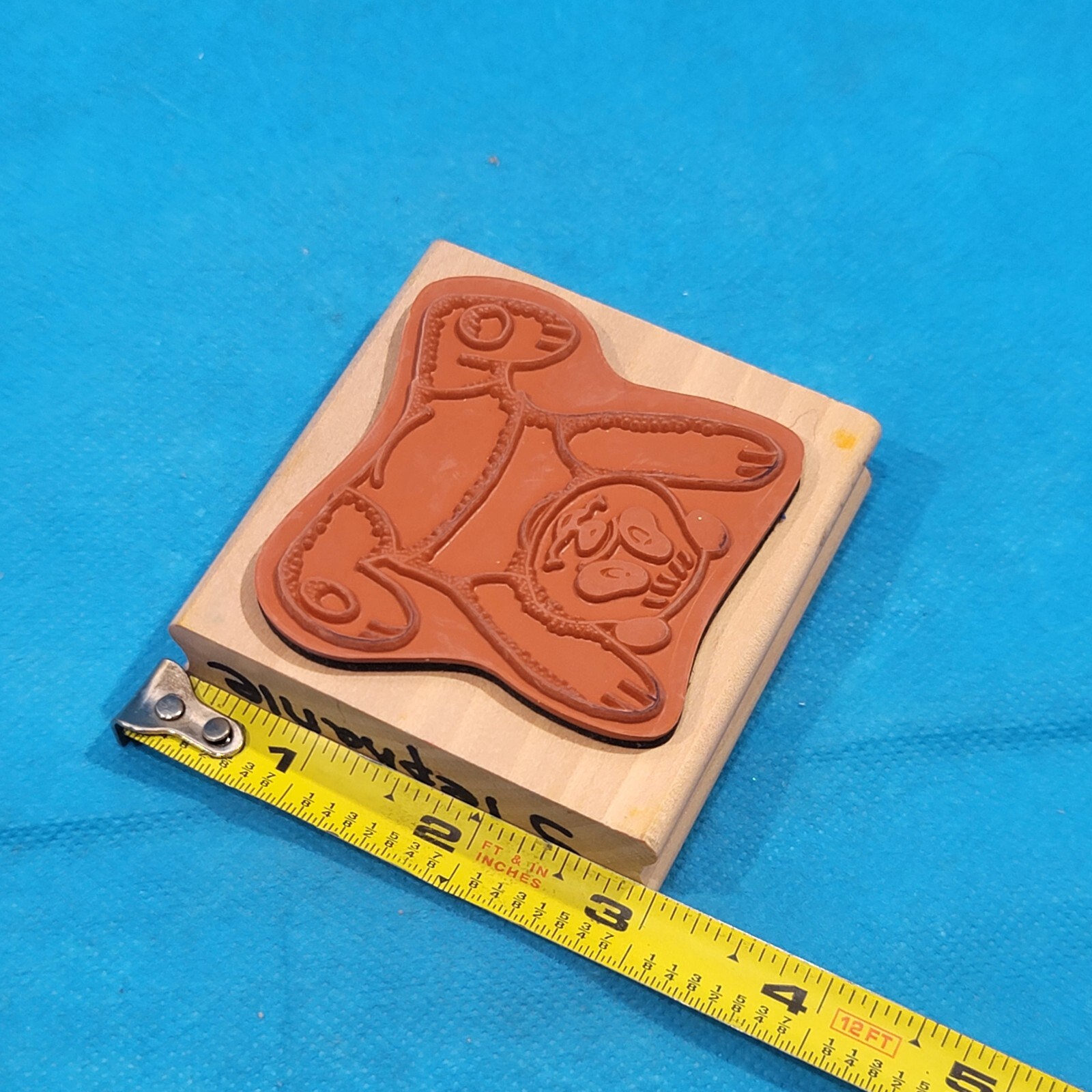 Rubber Stamp Panda Bear