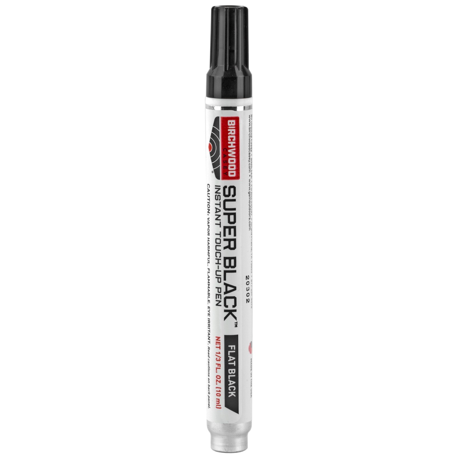 Birchwood Casey Super Black Instant Touch-Up Pen Flat Black 1/3 oz BC-15112