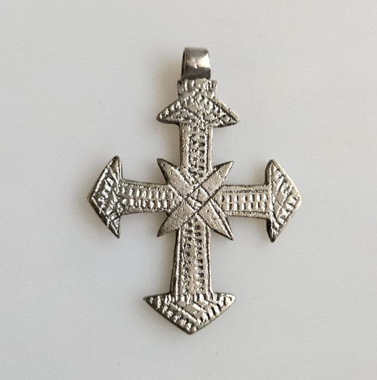Ethiopian Coptic Cross pendant