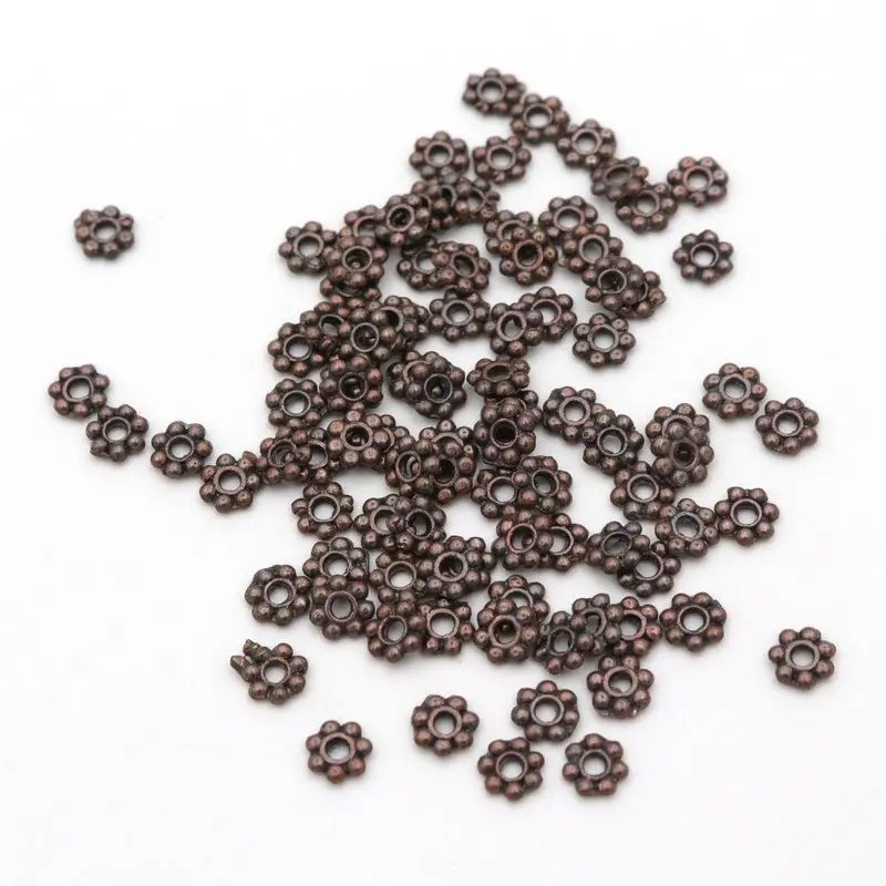 1000 Tibetan Gold Loose Spacer Bracelet Charms Necklace Beads DIY Jewelry Making