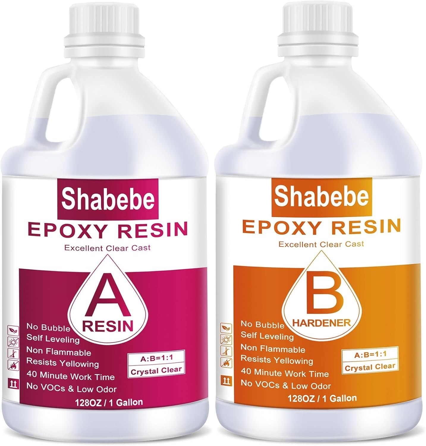 2 Gallon Self-Leveling Epoxy Resin – Perfect for River Tables & Crafts
