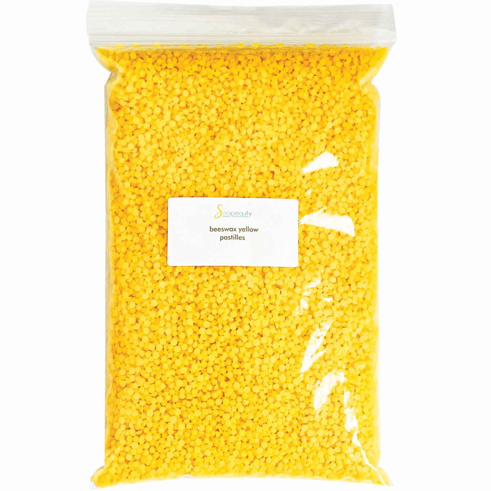 YELLOW BEESWAX BEES WAX PASTILLES PREMIUM 100% PURE NATURAL 48 OZ/3 LBS